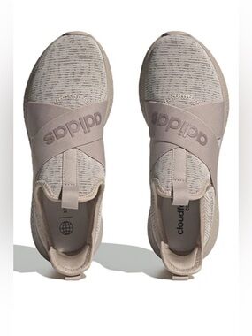 Adidas Puremotion Adapt Slip-On Sneakers - Taupe/Mauve  Size 8
EUC